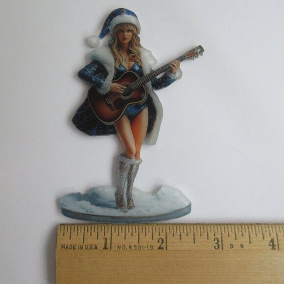 2D Taylor Christmas Tree Pendant Decor The Eras Tour Acrylic Decor NEW - Picture 4 of 6